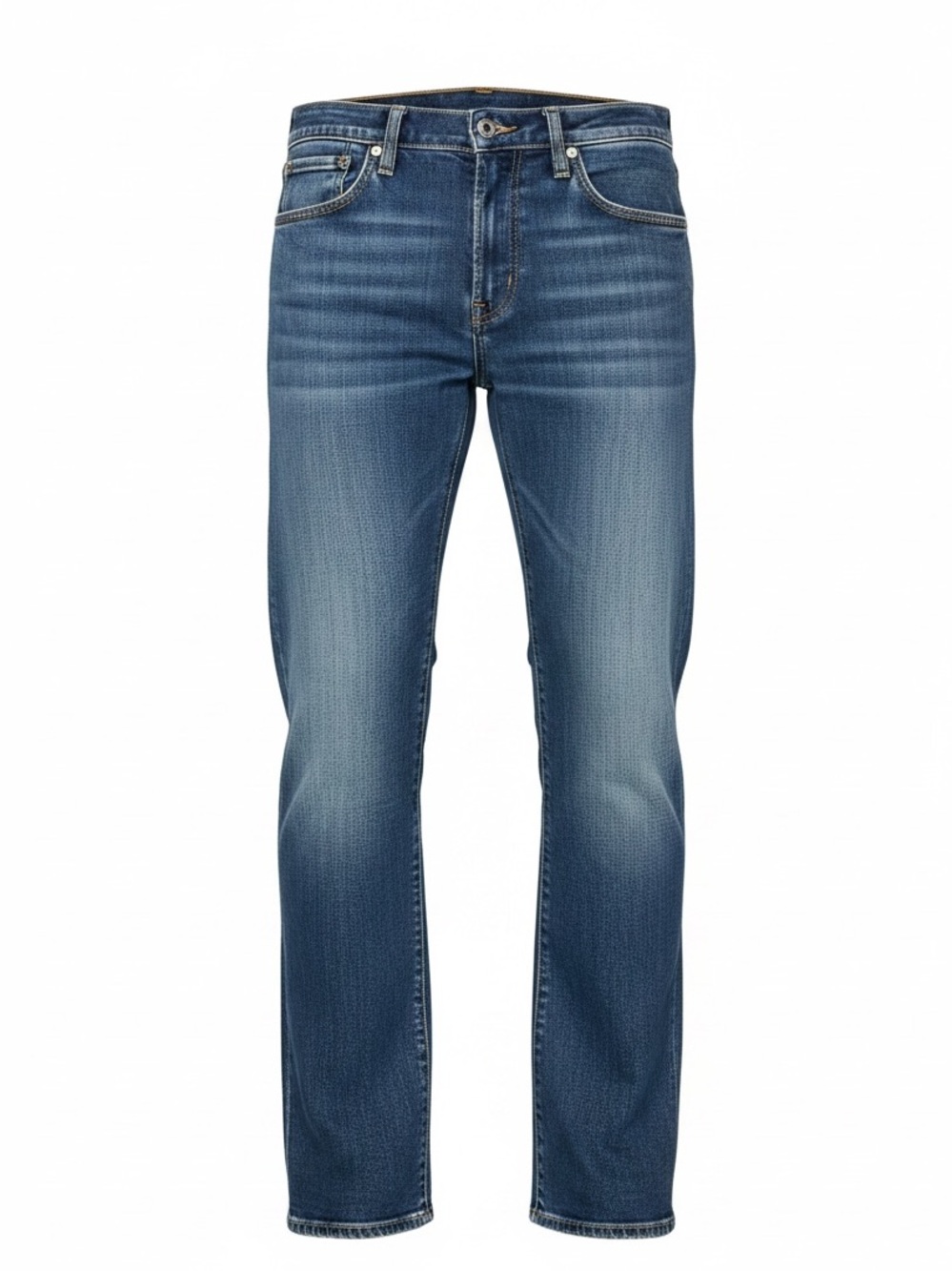 Trevero Blue Straight Leg Jeans Size 34X30 Mens 100 Cotton 5 Pocket